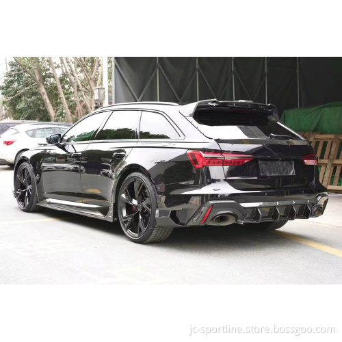 RS6 C8 Carbon Fiber Side Skirts for Audi RS6 C8 2019-2021
